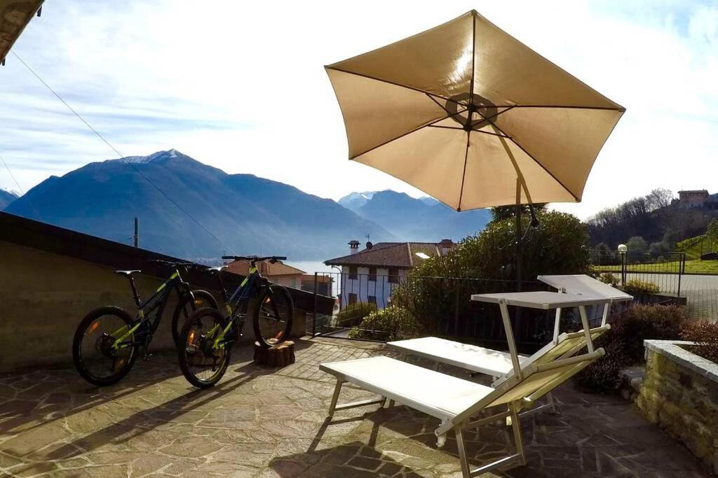 Appartamento Il Girasole Cremia Lago Di Como Dış mekan fotoğraf